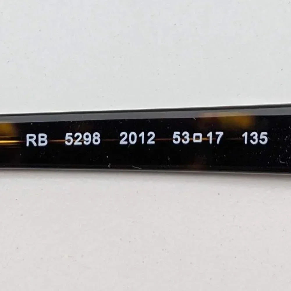 🕶️Ray-Ban RB5298 2012 Eyeglasses 53/17 135 /ALK201🕶️​